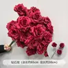 Flores Artificiales de Boda Decoración Roja de Compromiso Flor Guía de Camino Arreglo Floral de Piso Techo de Salón de Bodas Chino Adornos de Decoración de Escenario