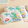 Almohada Infantil de Algodón Puro con Terciopelo de Frijol Calmante, Adecuada para Uso en Guardería, para Bebés de 1-3-6 Años y Mayores, Núcleo de Almohada Pequeño para Bebés