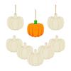 Abóbora de Halloween Decorativa Lascas de Madeira Grafite Infantil Carnaval DIY Festival Fantasma Cena Decorativa Arranjo Atmosfera Uso