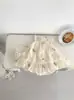 Macacão de Verão Estilo Celebridade da Internet para Bebê Menina com Alça Vestido Bordado para Festa de Aniversário de Criança Pequena Macacão Vestido de Princesa