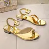 Colección de verano 2026: Sandalias casuales y cómodas para mujer de talla grande con lazo, estilo europeo y americano, perfectas para usar al aire libre.