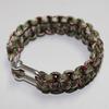 Pulsera de Paracord Ajustable Hebilla de Acero Pulsera Salvavidas Pulsera Salvavidas de Emergencia Pulsera de Camuflaje Verde Pulsera Tejida a Mano