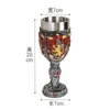 Harry Potter Hogwarts y el Cáliz de Fuego Modelo Colección de Souvenirs Pieza de Exhibición Gryffindor Taza Vintage Edición de Lujo