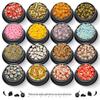 Cross-Border 16 cores série de alimentos cerâmica macia mista Set Ultra-fino maquiagem esmalte esmalte materiais de joias de unhas