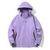 Jaqueta Masculina de Exterior Casaco Fino Jaqueta Feminina Superior Camada Única com Capuz Corta-Vento Impermeável Roupas de Montanhismo Pode Ser Impressa com Logo
