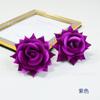 Simulación de flores, franela mediana, esquina, rosa, disfraz, bandera, corona para la cabeza, decoración de paisaje de centro comercial, diseño de escena de boda