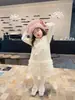 Vestido acolchado para niña, vestido de punto para bebé, colección otoño/invierno 2026, vestido de tul tutú infantil engrosado, vestido de princesa