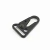 Herrajes para equipaje accesorios mochila hebilla de cuchillo gancho de metal negro electroforético herrajes para bolso de cuero hebilla para colgar bolso hebilla boca de águila
