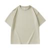 Camiseta de Manga Corta 7A Antibacteriana 220g Color Puro para Hombre Verano 2026 Nuevo Estilo Fresca y Refrescante Camiseta Holgada para Jóvenes