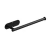 Estante de Almacenamiento para Gabinete de Acero Inoxidable 201 sin Perforaciones, Montado en Pared, Estante para Papel de Cocina, Estante para Film Plástico, Estante para Trapos, Transfronterizo