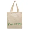 Bolsa de tela de nailon dopamina coreana transfronteriza bolsa de tela con letras bolsa simple colorida comercio exterior versátil bolso de hombro único