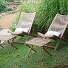 Artículos genuinos Sillón reclinable Yunqi Silla de ocio para balcón exterior, patio Silla de ratán con respaldo Silla perezosa Mesa y silla plegables celebradas en Internet para casa de huéspedes