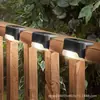 Luz solar para escalones, luz de pared para exteriores, luz para cercas, luz impermeable para escaleras, luz para barandilla de patio, luz solar para escalones