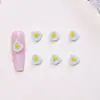 Bestseller internacional 5mm florzinha colorida suculenta acessórios para nail art resina peças pequenas DIY presilhas de cabelo, brincos, decorações de unha