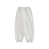 Wuri Boo Pantalones de Punto Gruesos con Forro Polar para Niñas Invierno Paquete de Canalé Anillado Cálidos Sueltos Casuales