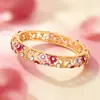 Nuevo Pulsera de Esmalte Floral Colorida Calada de Nicho con Diamantes, Pulsera Fina Estilo Chino, Venta al por Mayor de Fábrica