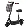 Patinete Eléctrico Plegable en Stock Transfronterizo de Fábrica para Adultos y Niños, un Medio de Transporte Conveniente, Patinete Eléctrico, E-scooter