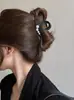 Pinza de Garra de Perla para Mujer Estilo Nuevo 2024 Pinza de Tiburón Grande Accesorio para el Cabello Pasador para la Parte Posterior de la Cabeza Adorno para el Cabello para Cabello Suelto y Flequillo