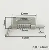 Fecho de Mola Haitan Cl225-1-2-3, Dobradiça para Gabinete Elétrico, Dobradiça com Fecho Esquerdo e Direito para Gabinete de Ferro Hl035