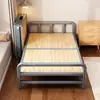 2026 Novo Modelo Cama Dobrável de Madeira Maciça Sem Instalação para Intervalo de Almoço no Escritório, Cama Dobrável para Adultos para Uso Doméstico, Cama de Casal Dobrável