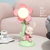 Lámpara de oso de girasol Yifang Home, decoración de ambientes de almacenamiento, adornos de simulación, escritorio, dormitorio, mueble de TV