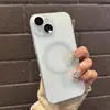 Funda Mate para Teléfono Móvil Apple 18Promax 15Promax Carga Magnética Simple 17 con Película para Lente Nueva Anticaída