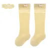 Calcetines de Malla de Algodón Delgados de Rodilla para Bebé de Primavera y Verano, Calcetines Altos para Bebés y Niños Pequeños, Calcetines Pequeños con Dibujos Animados Anti-mosquitos