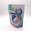 Suministro de Bolitas de Detergente para Ropa Bolsas para Empaquetar Tabletas de Detergente para Ropa Bolsas con Cierre Auto-Soportables de Papel de Aluminio Bolsas Compuestas Escarchadas Venta al por Mayor