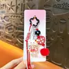 Pingente de chaveiro de bolsa de boneca pequena criativo, Pingente de mochila fofo estilo Miu, Chaveiro de pequenos acessórios DIY atacado
