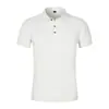 50 fio duplo algodão mercerizado roupas de trabalho corporativas camisa cultural com lapela manga curta camisa polo roupas de trabalho masculinas e femininas logo estampado