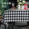 Toalha de Mesa Quadrada de Novo Estilo Americano Transfronteiriça Mesa de Jantar Doméstica Retangular Tecido de Mesa de Centro Estilo Retrô Toalha de Mesa Decorativa com Borlas