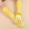 Guantes de novia largos retro, accesorios para fotos de boda, cosplay, guantes de mujer, etiqueta de fiesta, guantes de colores