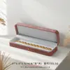 Caixas de Joias com Borda Dourada para Venda no Atacado em Estoque, Caixas para Anéis, Pingentes e Pulseiras, Caixas de Armazenamento de Joias, Caixas de Embalagem para Joias Octogonais de Veludo