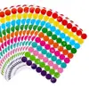 Etiquetas adesivas redondas coloridas de 1,9 cm Adesivos de vedação DIY Adesivos adesivos Papel de etiqueta de marcação de classificação