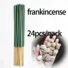 Bestseller transfronterizo: Salvia Blanca, Palo Santo, Hoja de Eucalipto, Hierba Limón, Lavanda, Rosa, Sangre de Dragón, incienso en varilla de bambú para uso doméstico