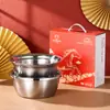 Cuenco de la Fortuna Dorada, Cuenco de Regalo de Acero Inoxidable, Regalo de Buena Suerte para Banco y Joyería
