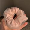 Elástico de cabelo grande de organza de camada dupla Estilo coreano feminino Corda de cabelo de celebridade da internet Estilo ins Corda de cabeça de rede de tule Acessórios de cabelo estilo coreano