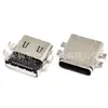 Placa de Montagem Afundada Type-C 24 Pinos Seis Pinos Base Fêmea 0.6 Plug Frontal 24P e Adesivo Traseiro Soquete de 9.84mm