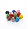 4.6.8mm Furo Reto Branco Argila Macia Bola de Diamante DIY Pulseira Colar Contas Separadas Materiais para Sapatos Acessórios de Vestuário Fornecimento Direto da Fábrica