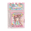 Livro de Atividades Mochi Vestir-se Bean Bean Série 7.0 Sétima Série Conjunto Completo Roupas Estilo Antigo Conjuntos Livro Silencioso Artesanal Livro de Adesivos DIY