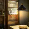 Lámpara Colgante Loft Ufo E26 Transfronteriza Estilo Industrial Lámpara de Restaurante Hierro Artístico Retro Americano Cafetería Bar Accesorios de Iluminación E27