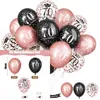 Conjunto de balões decorativos de festa com estampa de número de aniversário mais vendido internacional para decoração de cerimônia de 18º aniversário Balões
