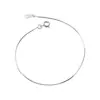 Pulseira de corrente osso de cobra em prata de lei 925 feminina design simples nicho moderno temperamento de alta qualidade pulseira versátil B6470