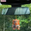 Pendente de Árvore de Natal de Acrílico Leão da Mitologia Chinesa Popular Transfronteiriço 2D Bolsa de Acrílico Espelho Retrovisor de Carro