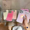 Funda de Gel de Gama Alta Color Puro Lente de Gato Kt Adecuada para Teléfono Móvil Apple 17 Iphone16Pro Max Mujer 14/15