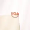 Anel de fruta de resina criativo personalizado estilo coreano, item popular transfronteiriço, anel de acrílico fresco e fofo, acessório de mão adorável