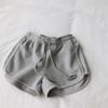 Fábrica Fonte Shorts Esportivos Femininos Verão Roupa Exterior Cintura Alta Calças Casuais Soltas Retas Slim Pernas Largas Calças Três Quartos