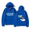 Nuevo Producto de Moda Más Vendido para Exportación: Sudadera con Capucha Estampado de Letras Corridos Tumbados, en Stock para Venta Directa