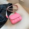 Bolsa quadrada pequena multicamadas simples para mulheres transfronteiriça, bolsa de ombro mensageiro para celular de estudante coreano, geração de cabelo