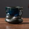 Taza de Café de Gres Mutado en Horno Venta Caliente Transfronteriza Creativa Cerámica Amasada a Mano Taza Retro para el Hogar Vaso para Agua Taza de Oficina